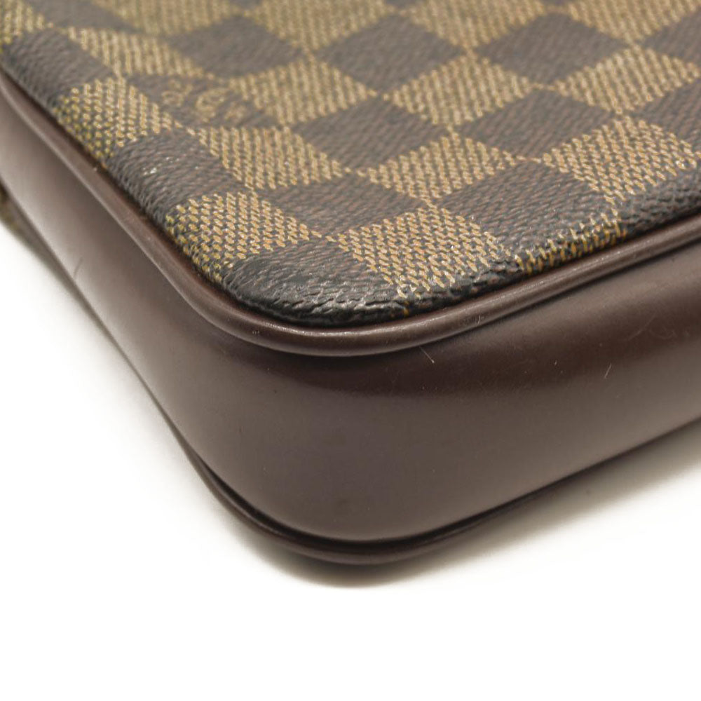 LOUIS VUITTON Damier Ebene Navona Pochette Accessories