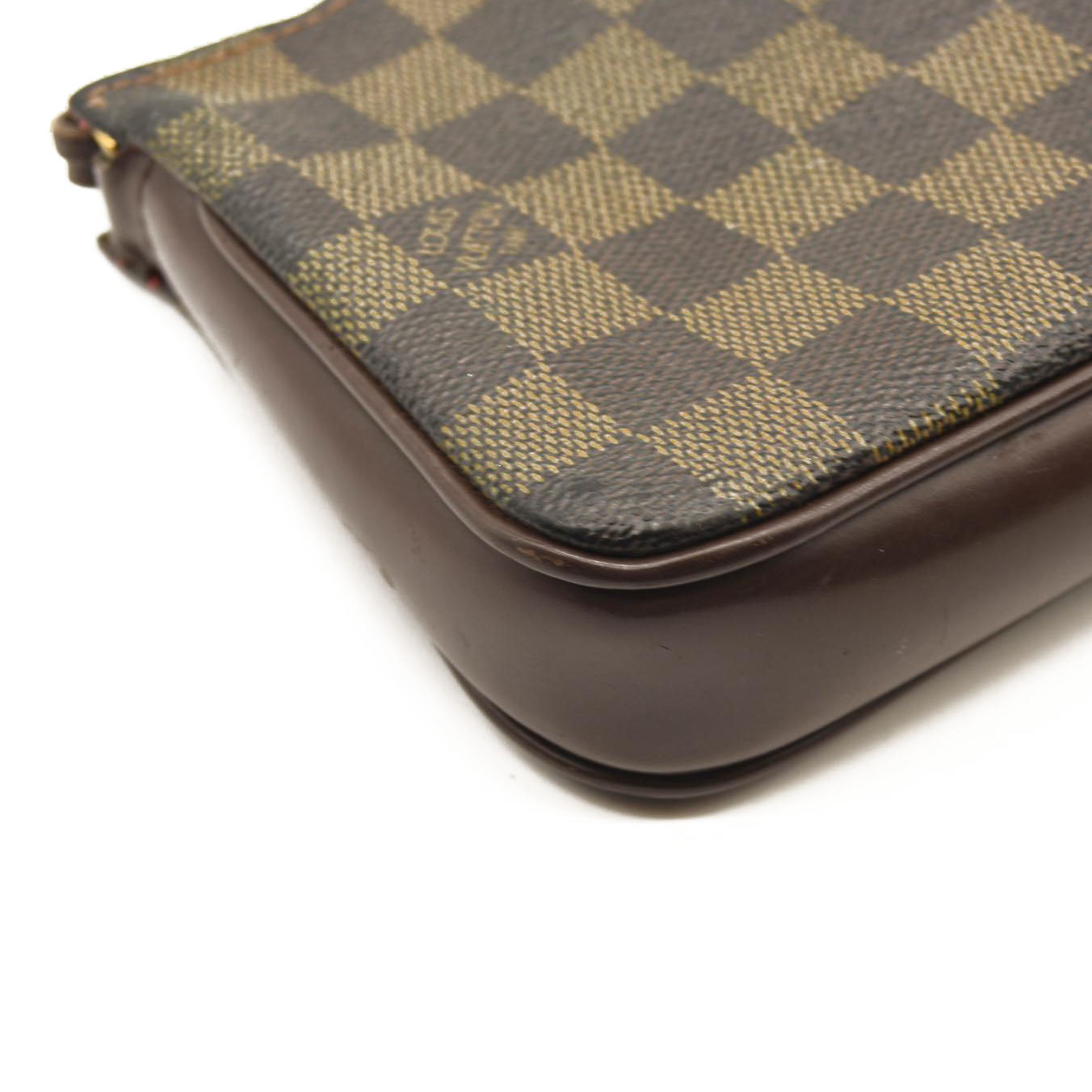 LOUIS VUITTON Damier Ebene Navona Pochette Accessories