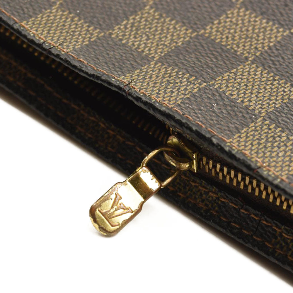 LOUIS VUITTON Damier Ebene Navona Pochette Accessories