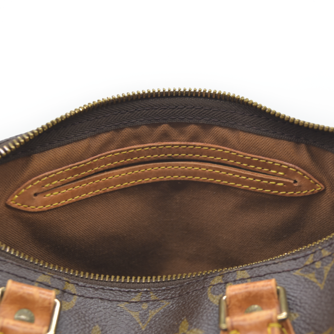 Louis Vuitton LV Hand Bag Speedy 25 Brown Monogram SP0975