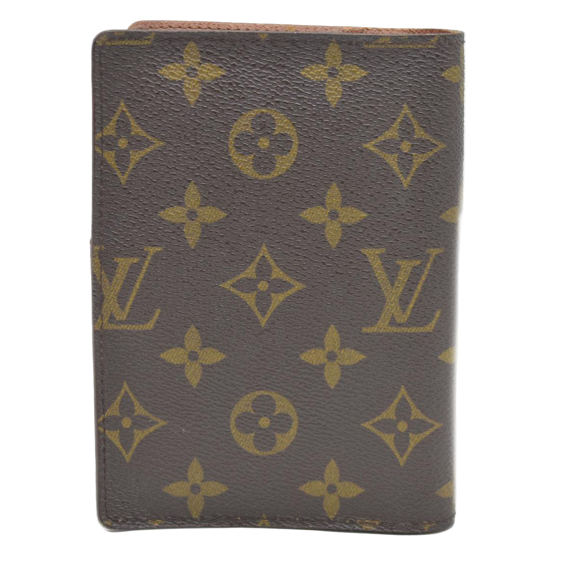 $495 CONSIGNMENT Louis Vuitton Monogram Agenda PM Notebook Cover Brown