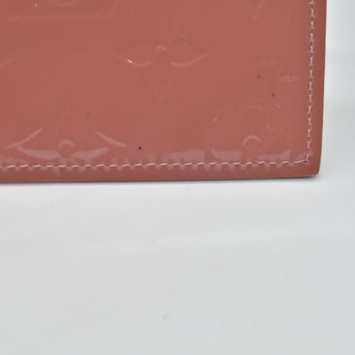 $500 Louis Vuitton Vernis Valentine Dog Pochette Felicie Chain Wallet Pink Zip Pouch