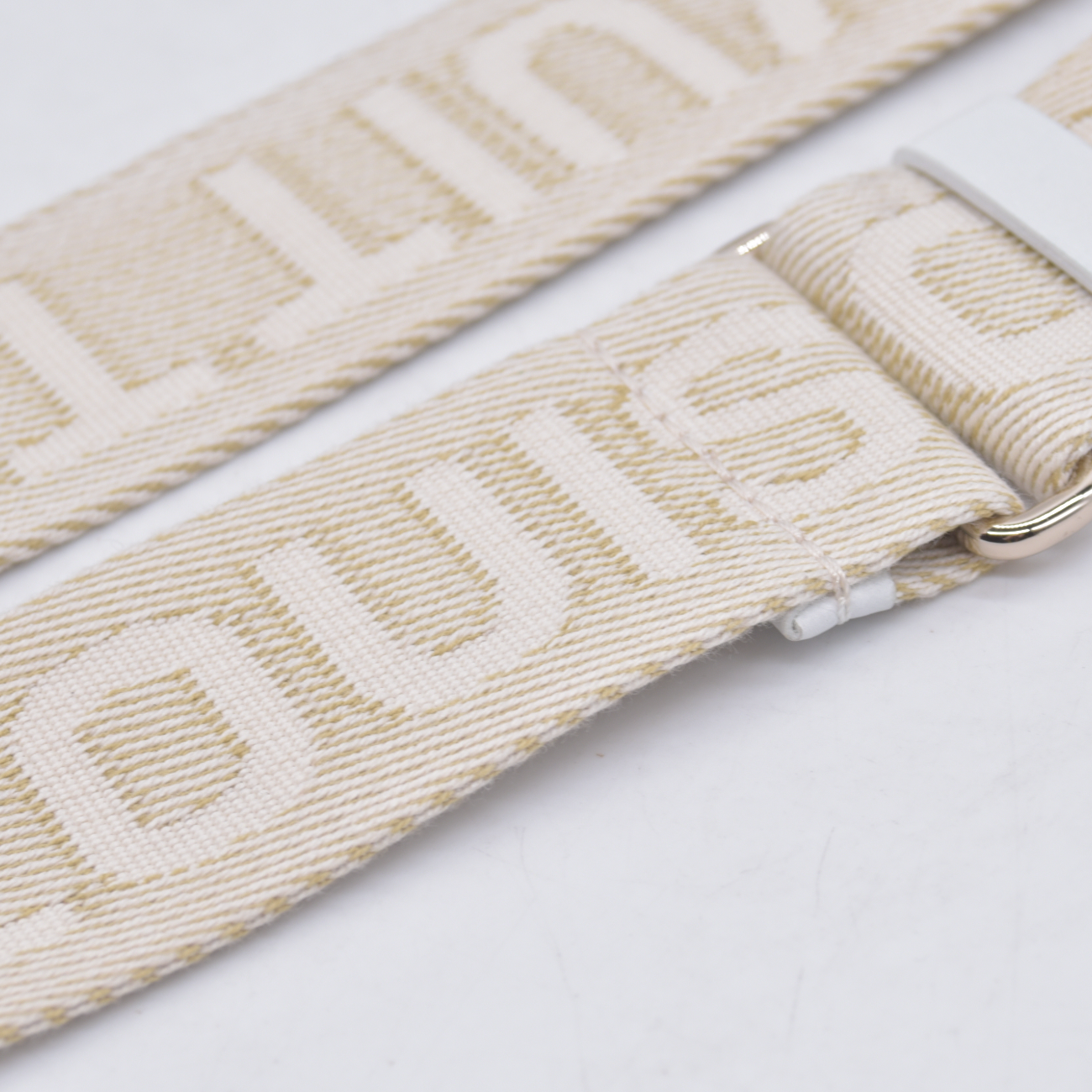 $715 Louis Vuitton Nylon Coussin Shoulder Strap White
