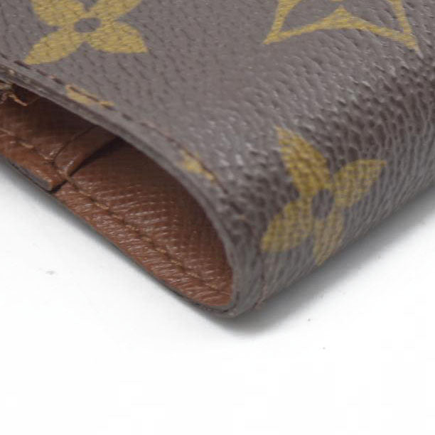 $495 CONSIGNMENT Louis Vuitton Monogram Agenda PM Notebook Cover Brown