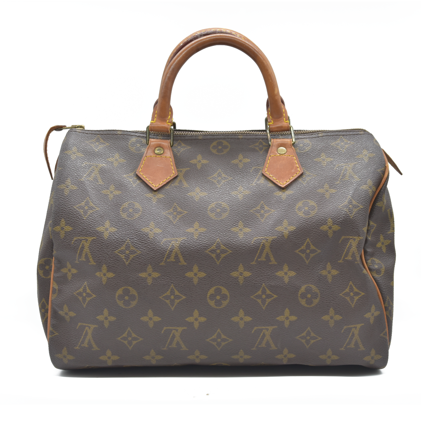 Louis Vuitton LV Hand Bag Speedy 30 Brown Monogram  VI871