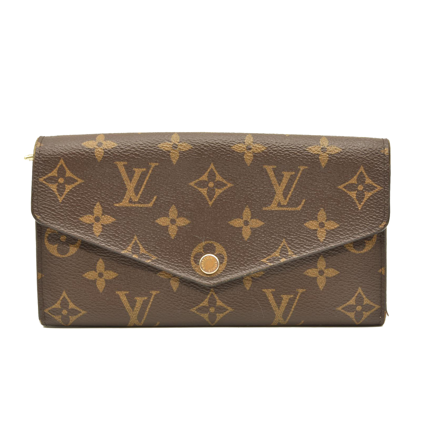 Louis Vuitton Monogram Sarah Wallet NM Rose Ballerine MI4200