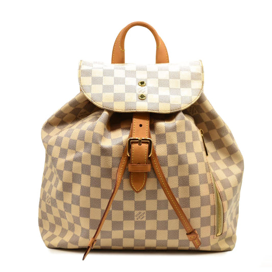 Louis Vuitton  Damier Azur Sperone Backpack SR2196