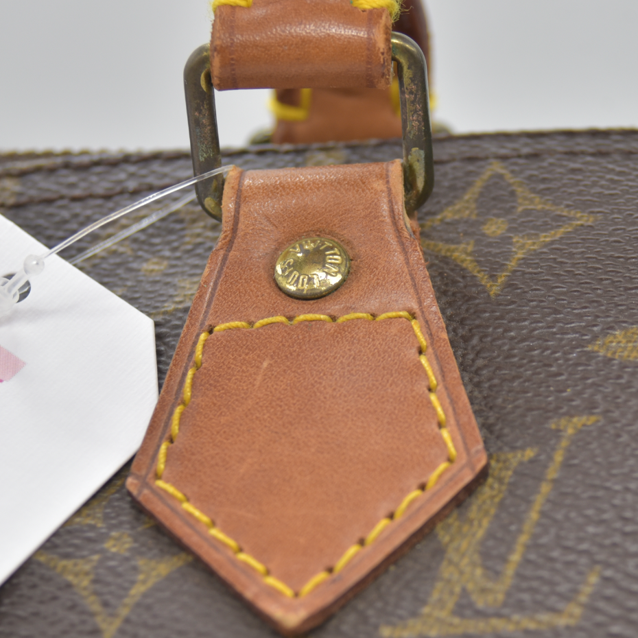 Louis Vuitton LV Hand Bag Speedy 30 Brown Monogram  VI871