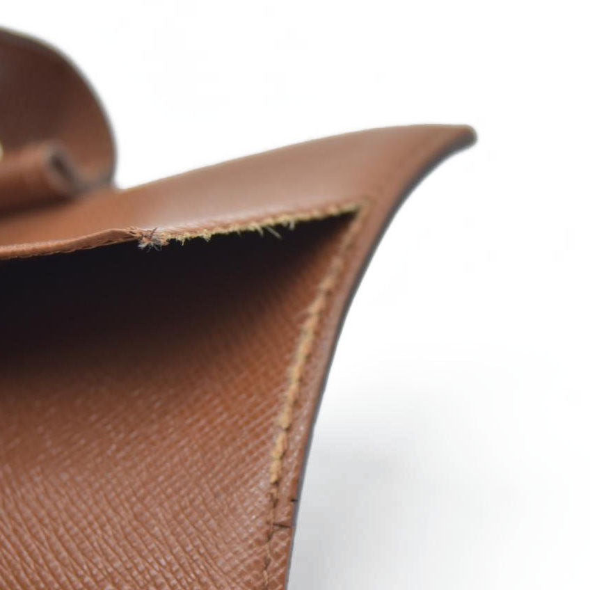 $495 CONSIGNMENT Louis Vuitton Monogram Agenda PM Notebook Cover Brown