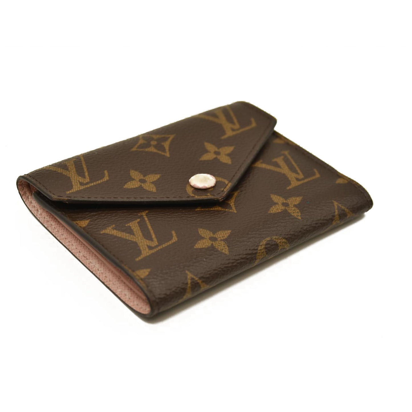 Louis Vuitton  Monogram Victorine Wallet Rose Ballerine