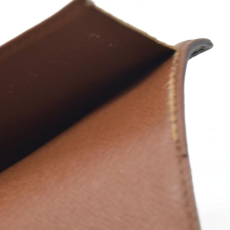 $495 CONSIGNMENT Louis Vuitton Monogram Agenda PM Notebook Cover Brown