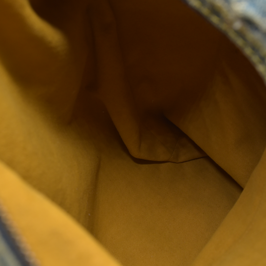 $2280 Louis Vuitton Denim Baggy GM Blue DAMAGED CONSIGNMENT 2005
