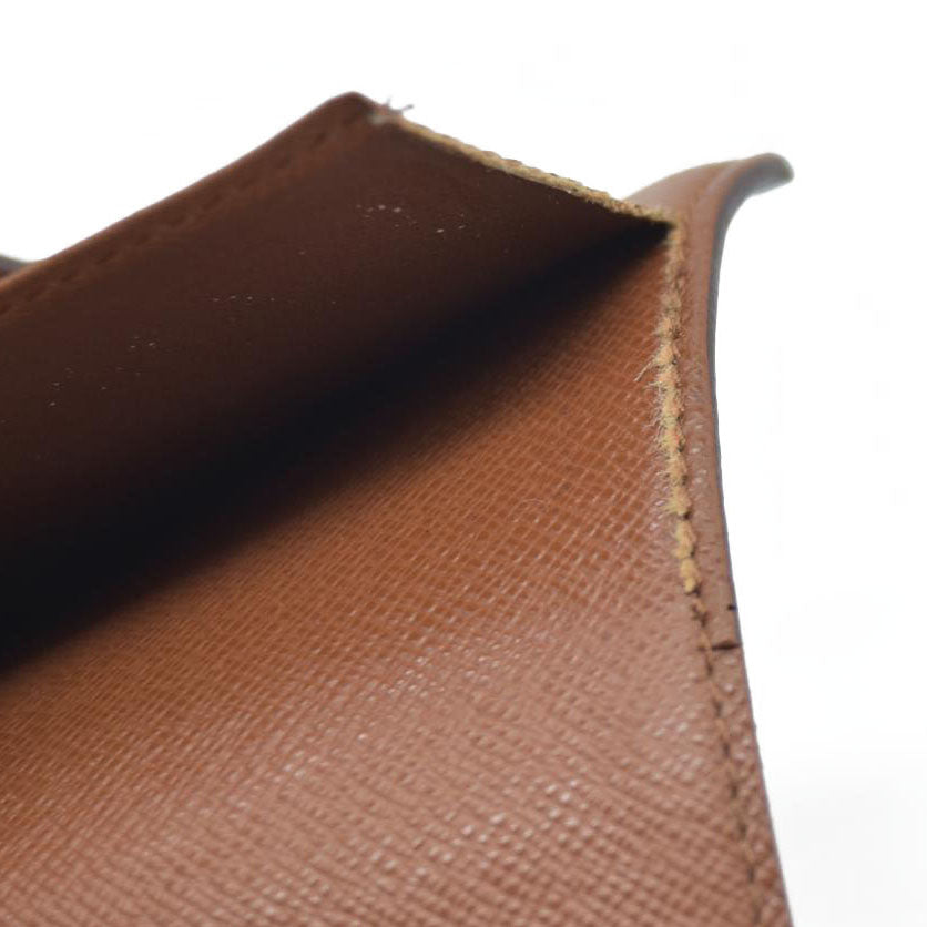 $495 CONSIGNMENT Louis Vuitton Monogram Agenda PM Notebook Cover Brown