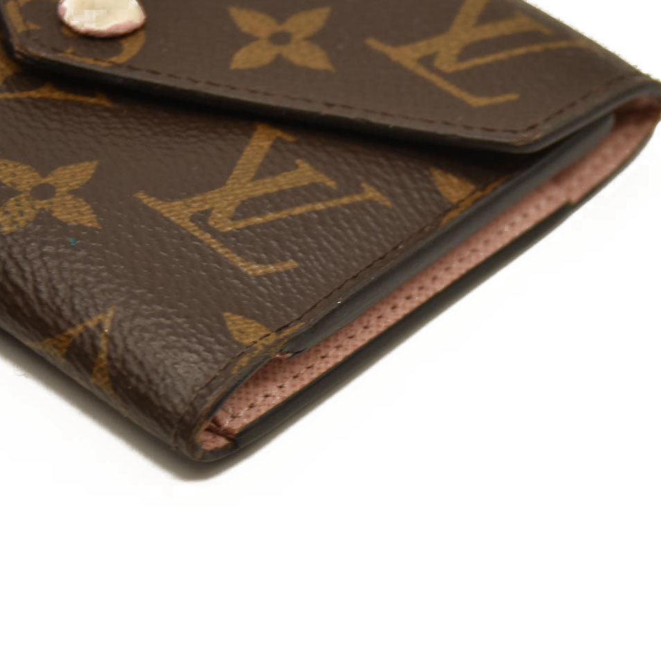Louis Vuitton  Monogram Victorine Wallet Rose Ballerine