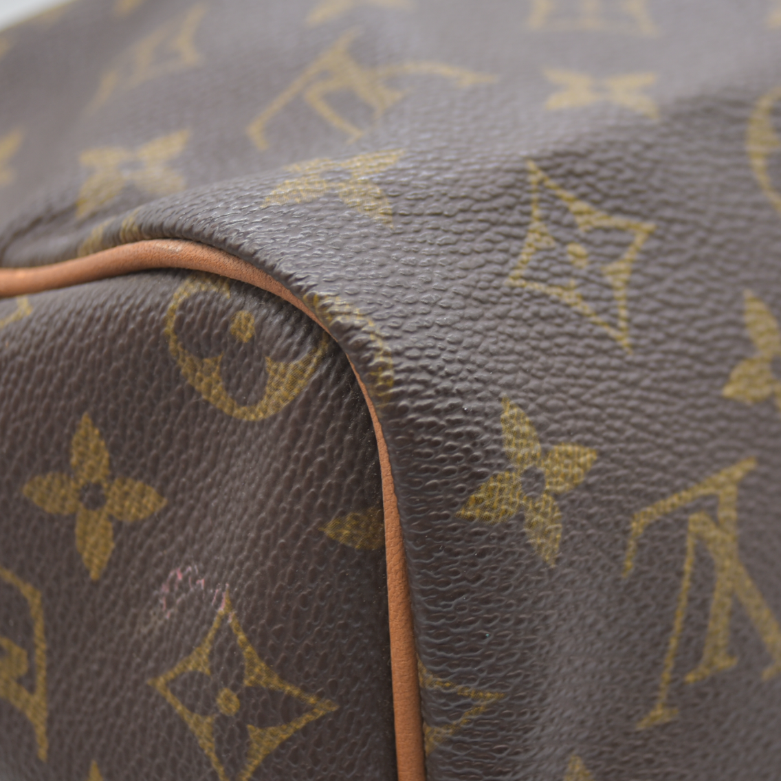Louis Vuitton LV Hand Bag Speedy 30 Brown Monogram  VI871