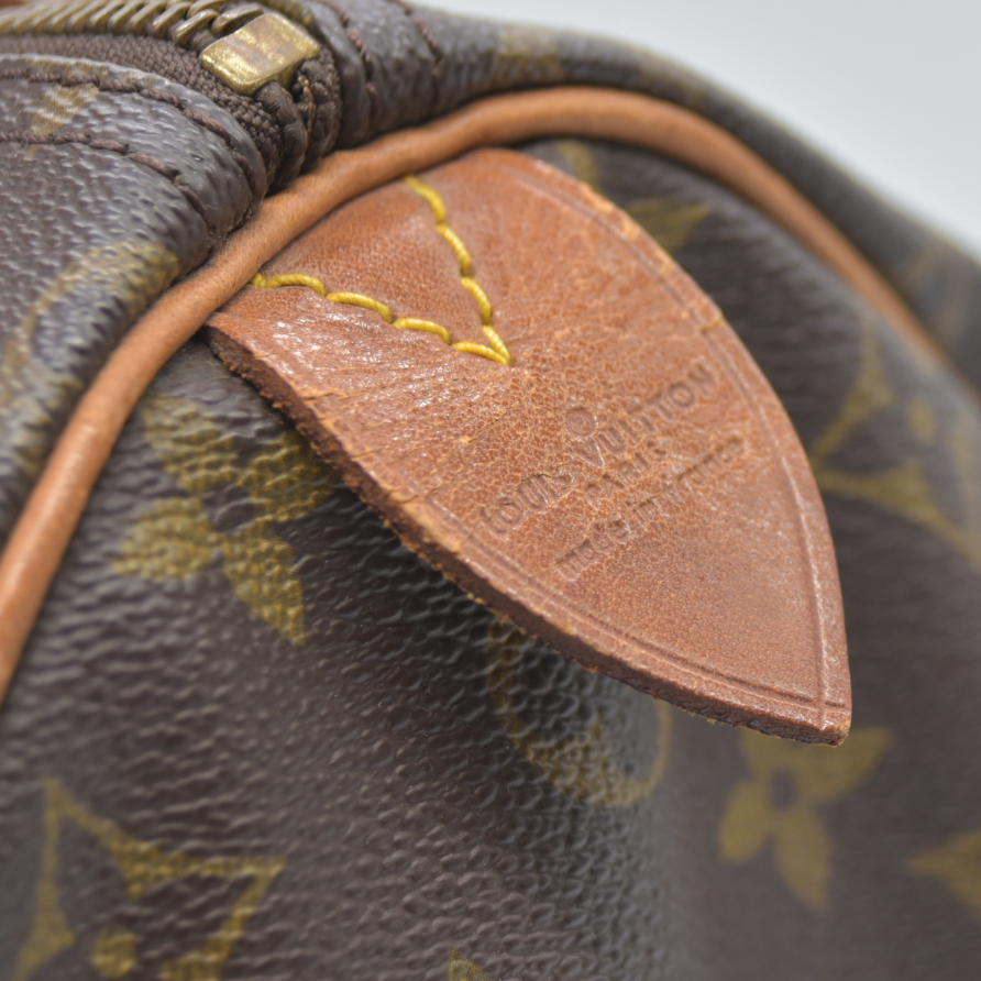 Louis Vuitton LV Hand Bag Speedy 30 Brown Monogram  VI871