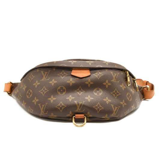 MI4128 Louis Vuitton Bumbag Brown Monogram Canvas Messenger Bag Fanny Pack