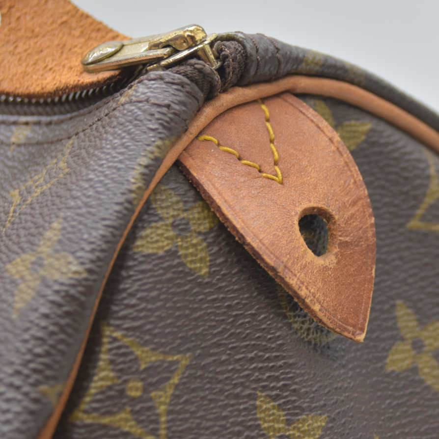 Louis Vuitton LV Hand Bag Speedy 30 Brown Monogram  VI871