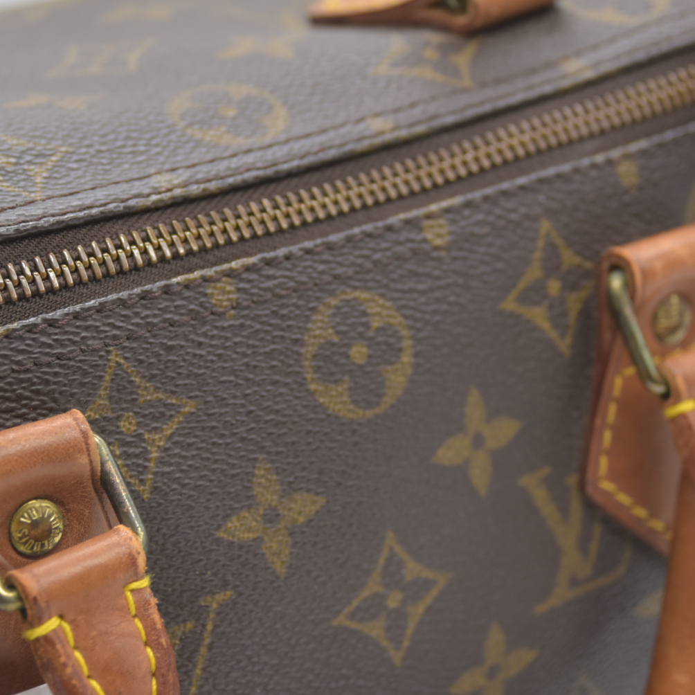 Louis Vuitton LV Hand Bag Speedy 30 Brown Monogram  VI871