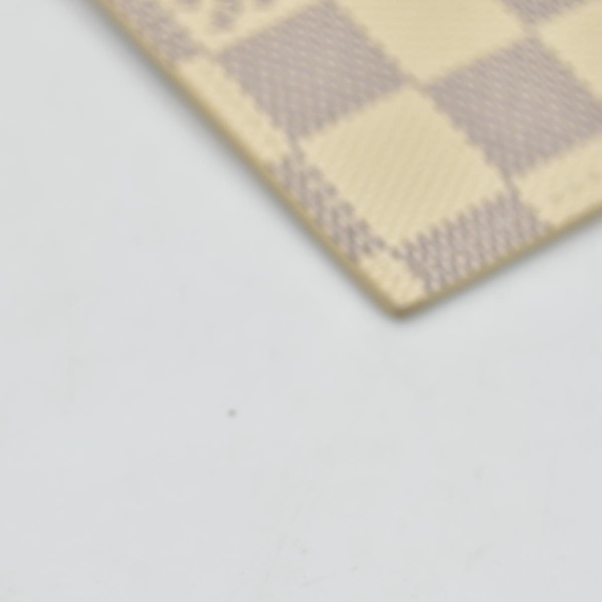 $500 Louis Vuitton Damier Azur Felicie Zipped Insert Rose Ballerine