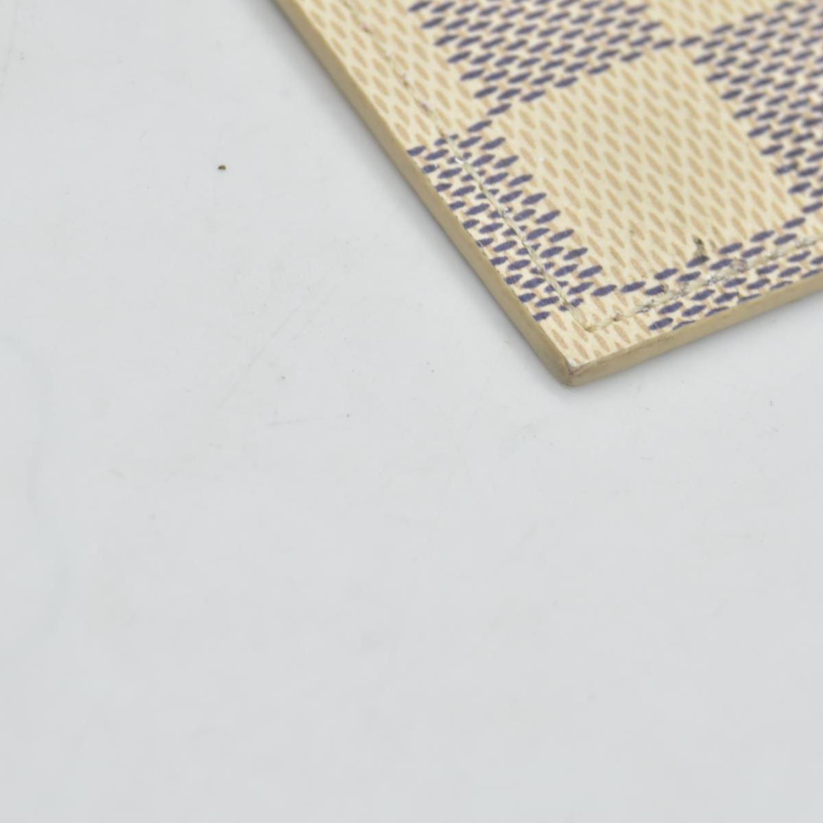 $500 Louis Vuitton Damier Azur Felicie Zipped Insert Rose Ballerine