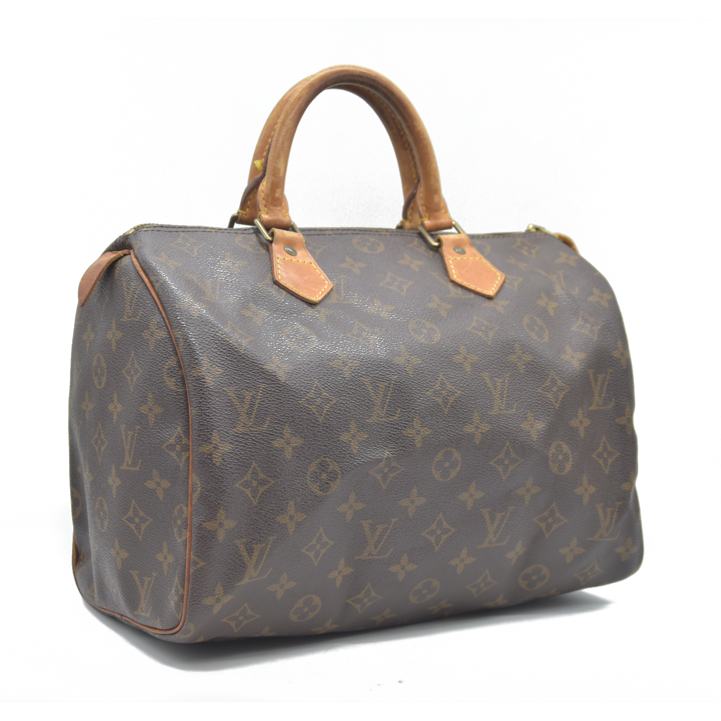 Louis Vuitton LV Hand Bag Speedy 30 Brown Monogram VI1923