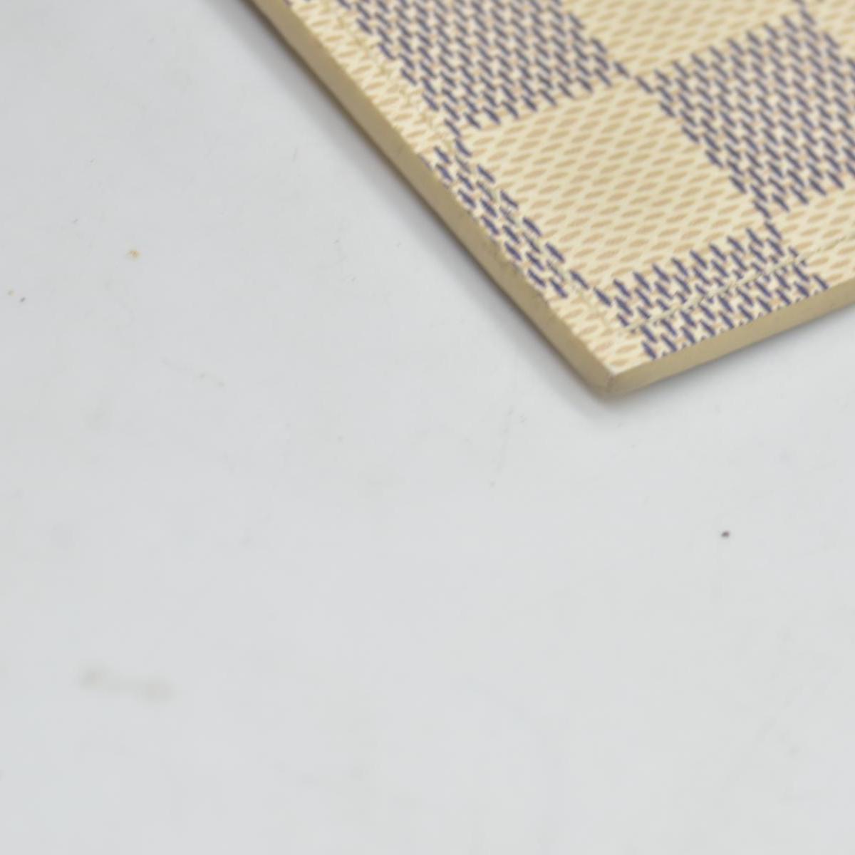 $500 Louis Vuitton Damier Azur Felicie Zipped Insert Rose Ballerine