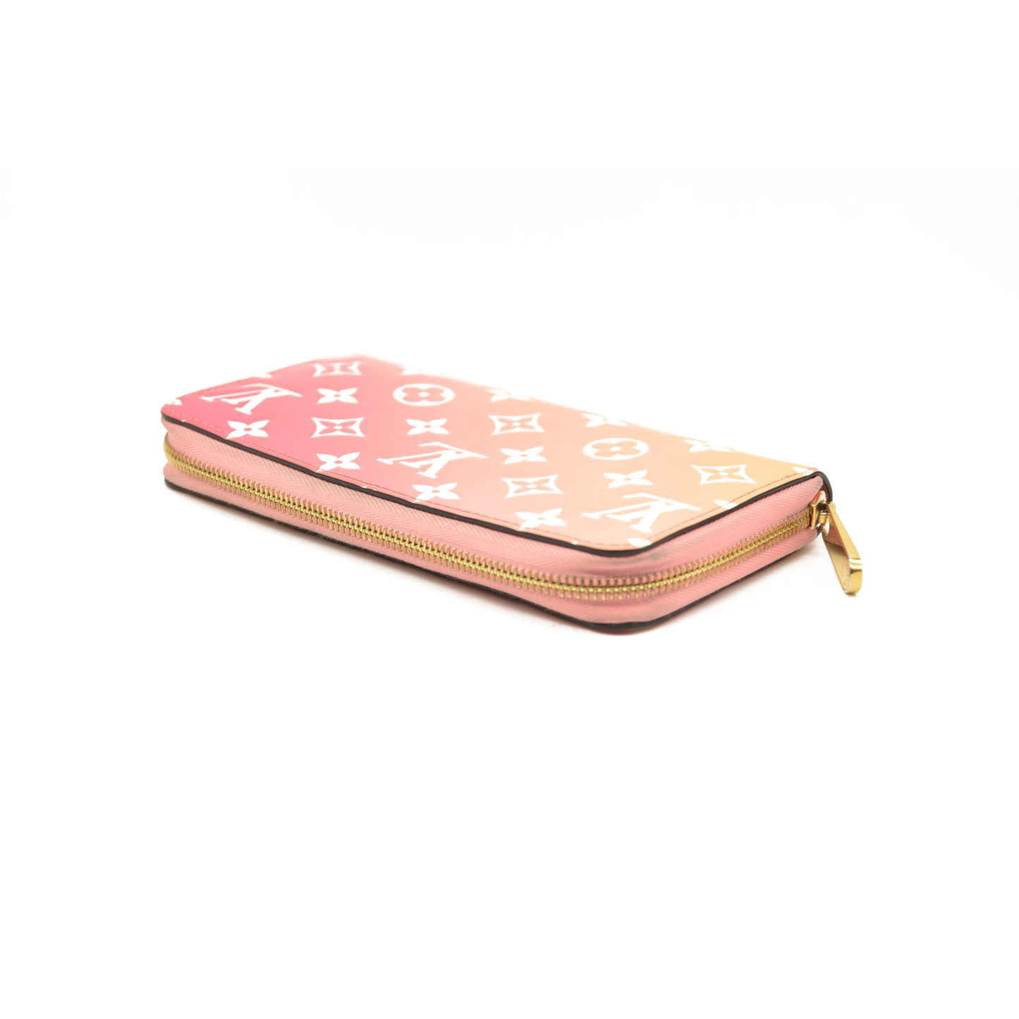 Louis Vuitton Long Wallet Vernis Zippy Sunrise Pink