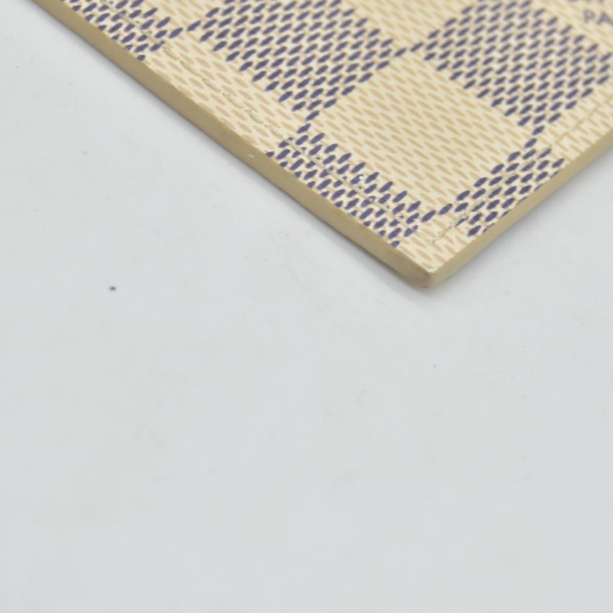 $500 Louis Vuitton Damier Azur Felicie Zipped Insert Rose Ballerine