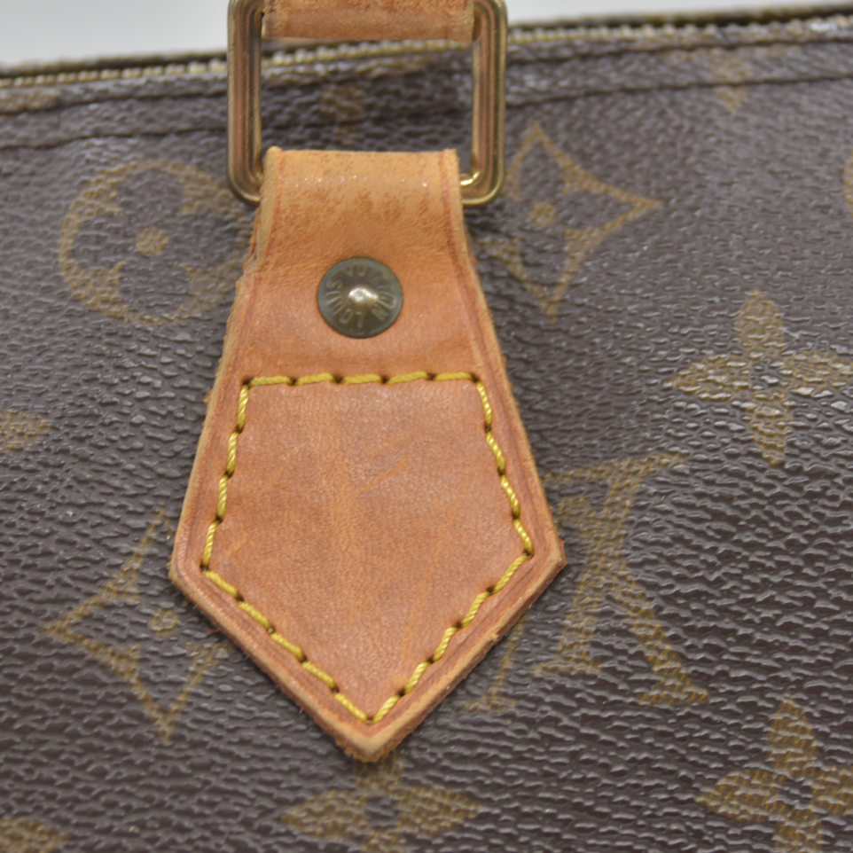 Louis Vuitton LV Hand Bag Speedy 30 Brown Monogram VI1923
