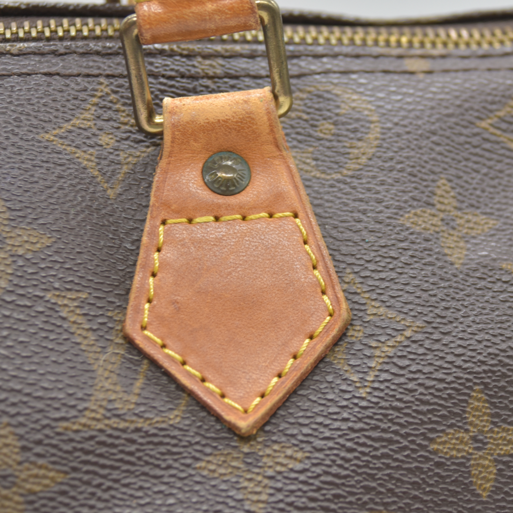 Louis Vuitton LV Hand Bag Speedy 30 Brown Monogram VI1923