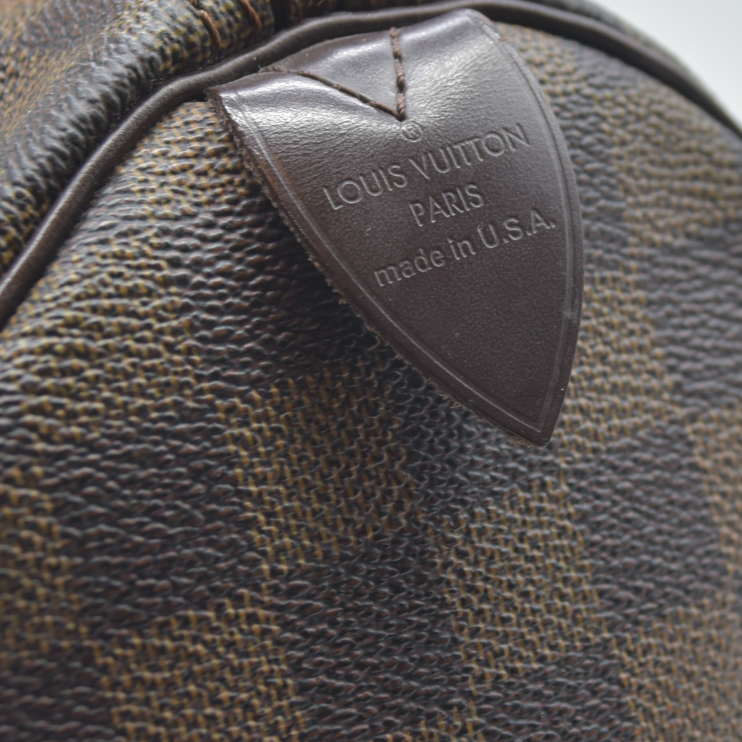 LOUIS VUITTON Damier Ebene Speedy 30 SD3059