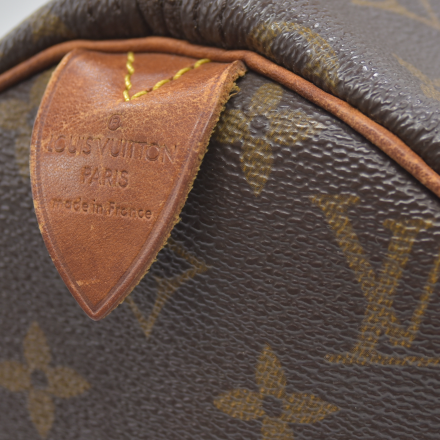 Louis Vuitton LV Hand Bag Speedy 30 Brown Monogram VI1923