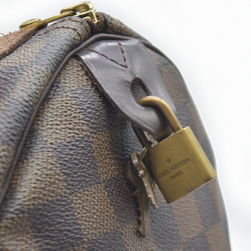 LOUIS VUITTON Damier Ebene Speedy 30 SD3059