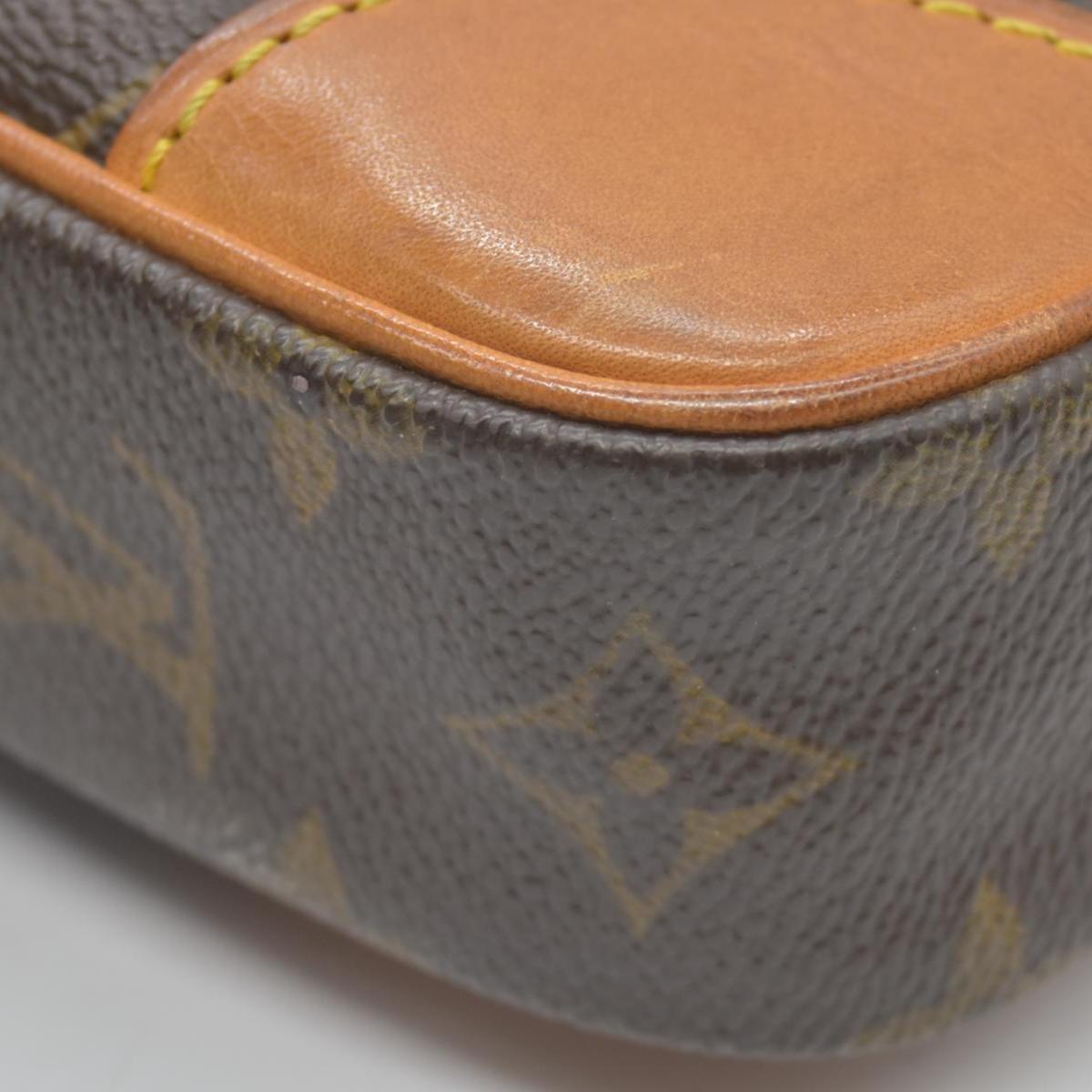 $690 LOUIS VUITTON Monogram Marly Dragonne GM Clutch Bag