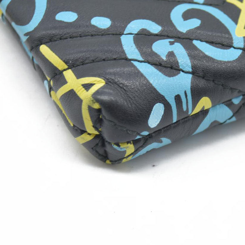 $1490 CONSIGNMENT Gucci Ghost Mini GG Marmont Crossbody Bag