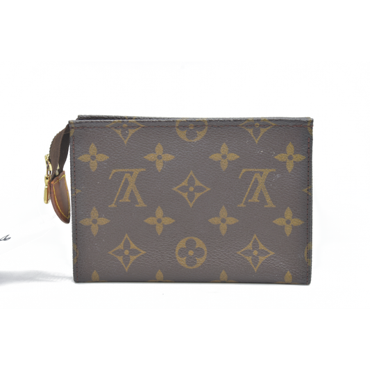 Louis Vuitton Monogram Poche Toilette 15 Cosmetic Pouch MB1928
