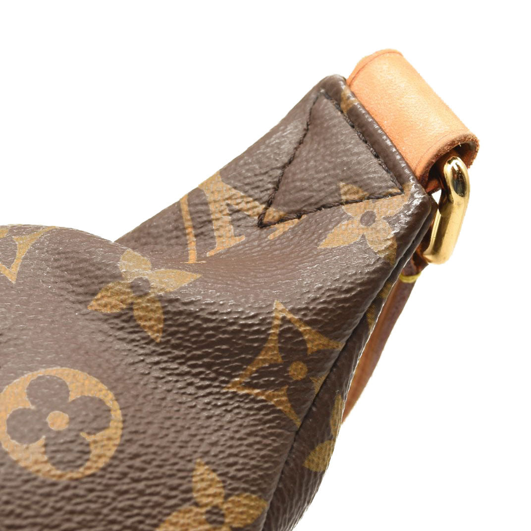 MI0168 Louis Vuitton Bumbag Brown Monogram Canvas Messenger Bag Fanny Pack