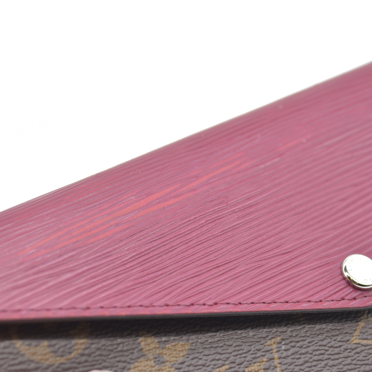 $805 Louis Vuitton Monogram Epi Marie-Lou Long Wallet Fuchsia CONSIGNMENT CA3115