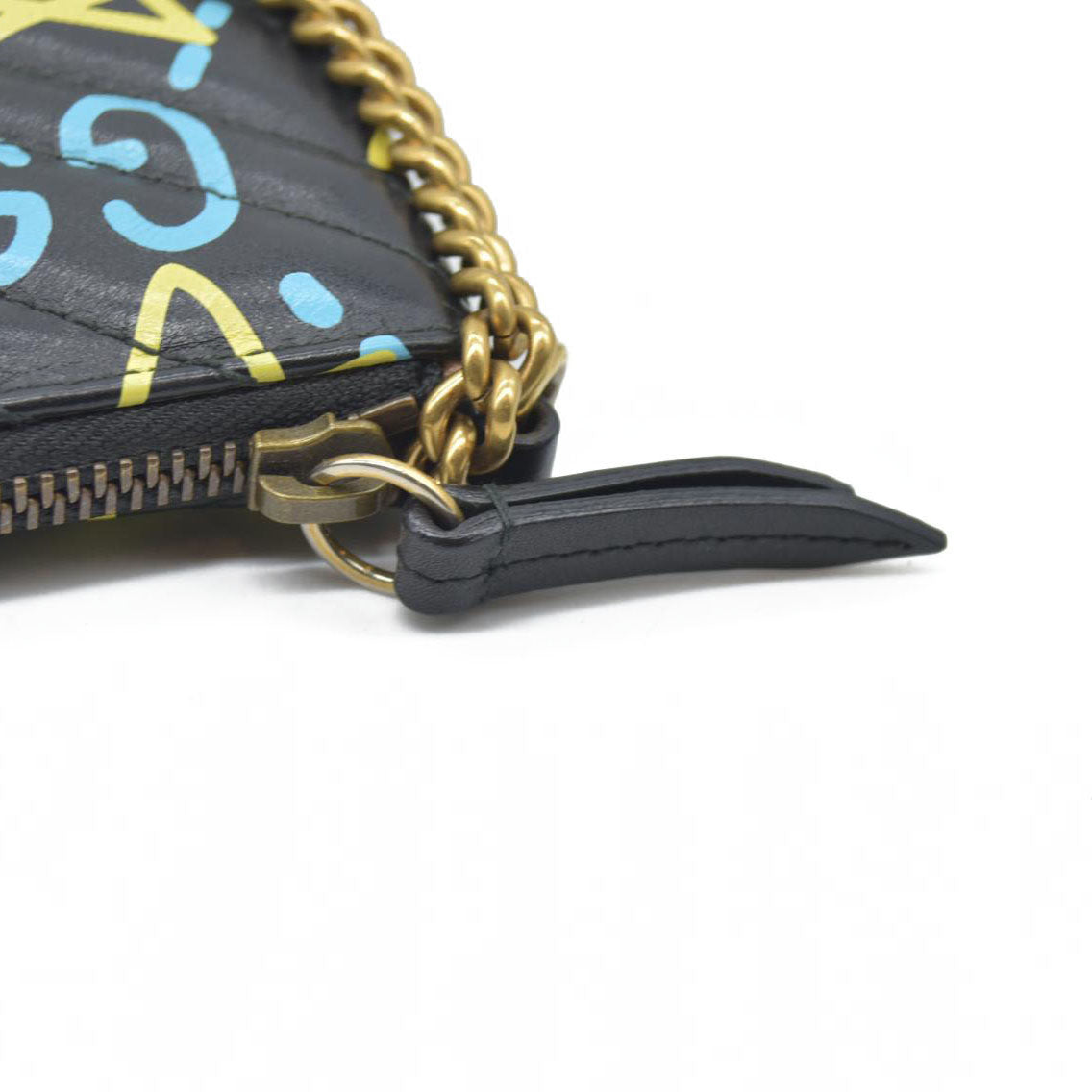 $1490 CONSIGNMENT Gucci Ghost Mini GG Marmont Crossbody Bag