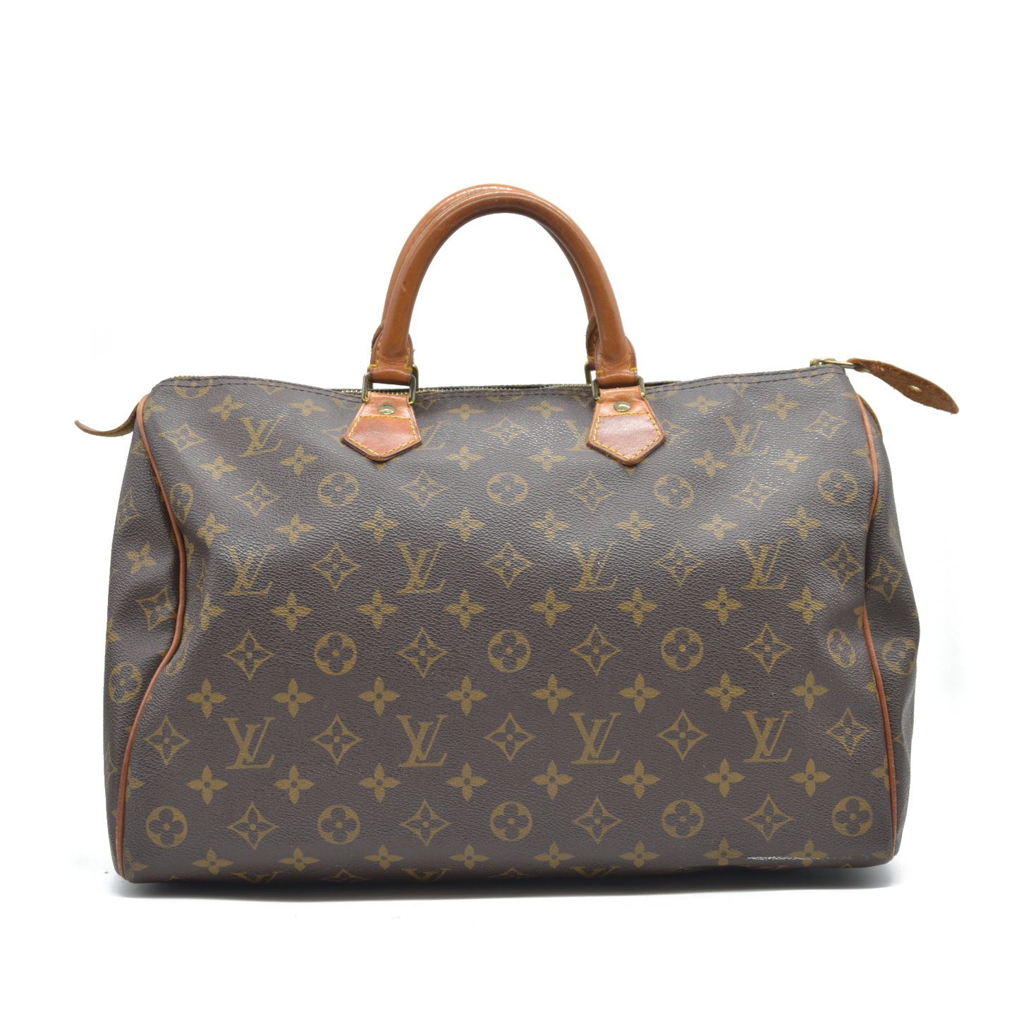 Louis Vuitton LV Hand Bag Speedy 35 Brown Monogram FH0912