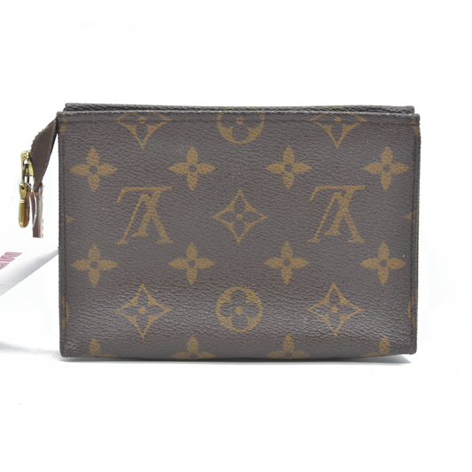 Louis Vuitton Monogram Poche Toilette 15 Cosmetic Pouch MB1908
