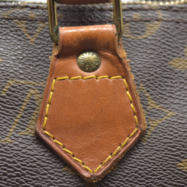 Louis Vuitton LV Hand Bag Speedy 35 Brown Monogram FH0912