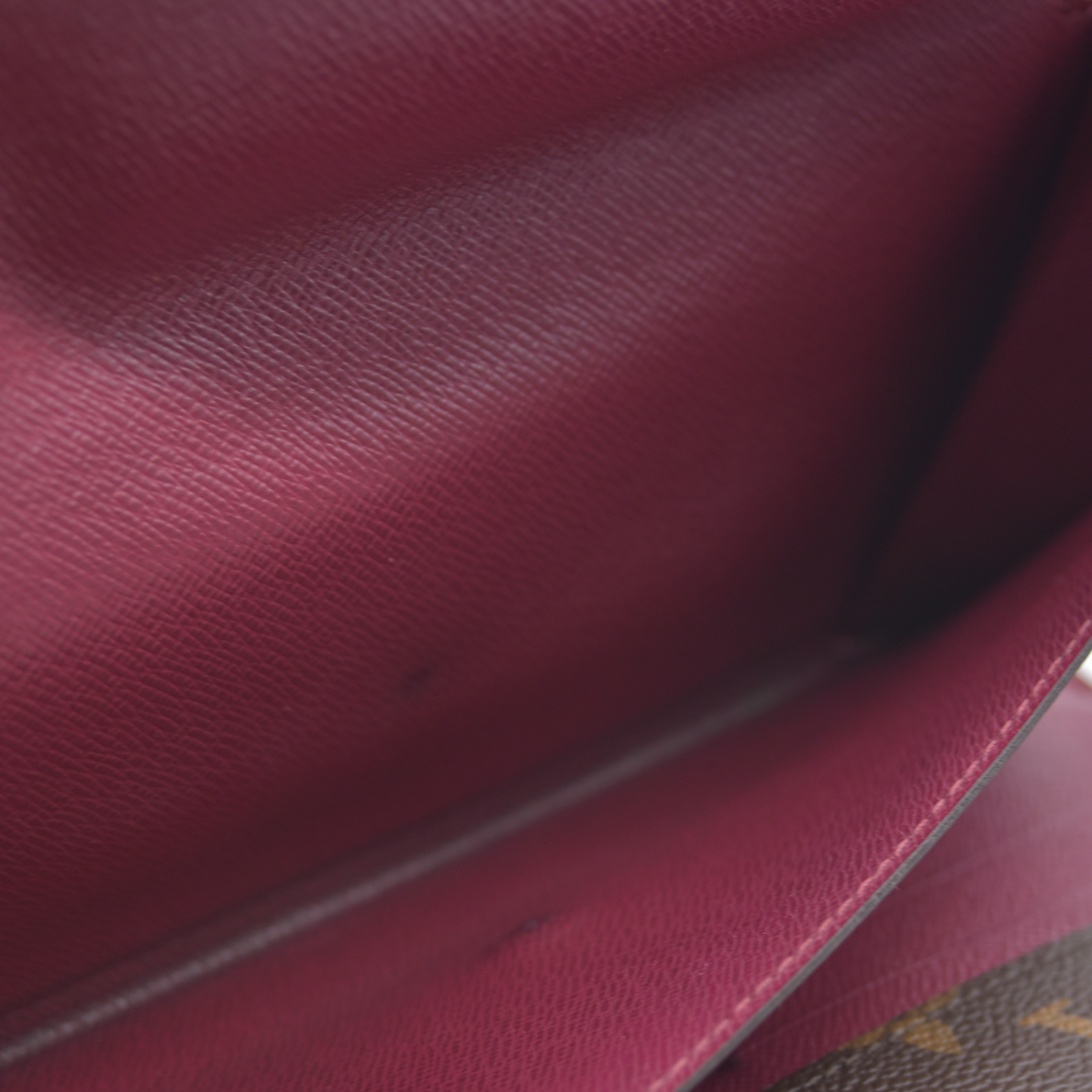 $805 Louis Vuitton Monogram Epi Marie-Lou Long Wallet Fuchsia CONSIGNMENT CA3115