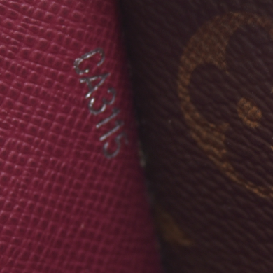 $805 Louis Vuitton Monogram Epi Marie-Lou Long Wallet Fuchsia CONSIGNMENT CA3115