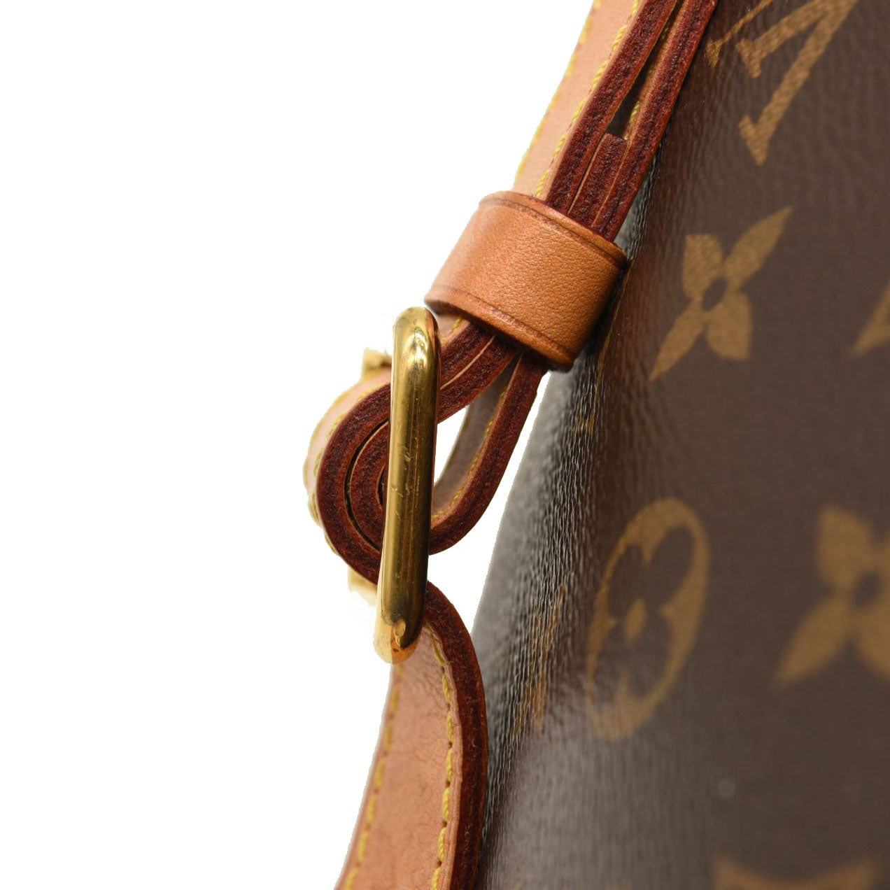 MI0168 Louis Vuitton Bumbag Brown Monogram Canvas Messenger Bag Fanny Pack