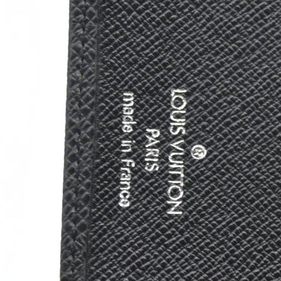 Louis Vuitton  Taiga Pocket Organizer NM Black