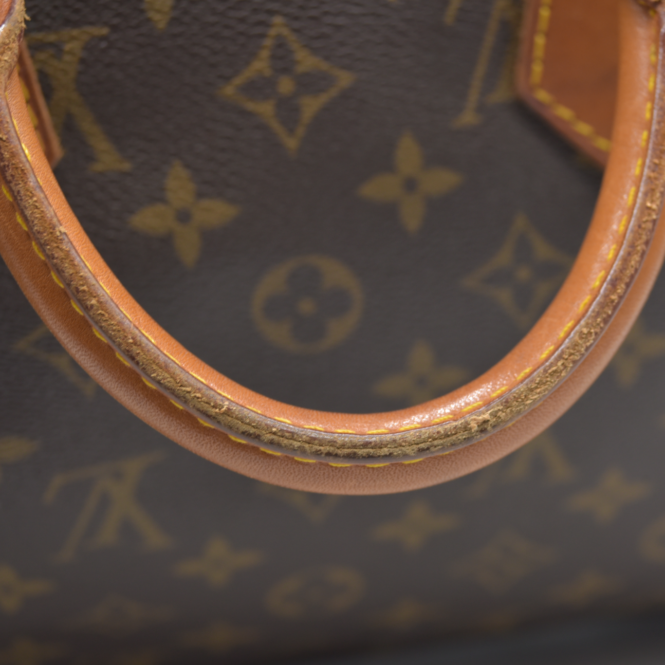 Louis Vuitton LV Hand Bag Speedy 35 Brown Monogram FH0912