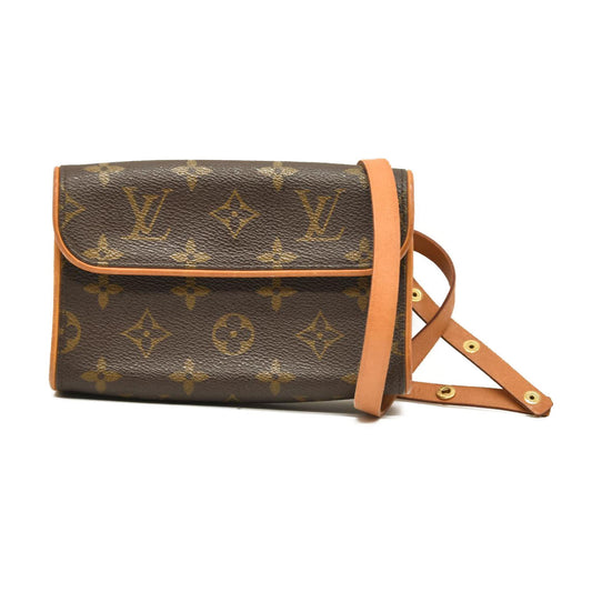 LOUIS VUITTON  Monogram Pochette Florentine Belt Bag XS FL1022