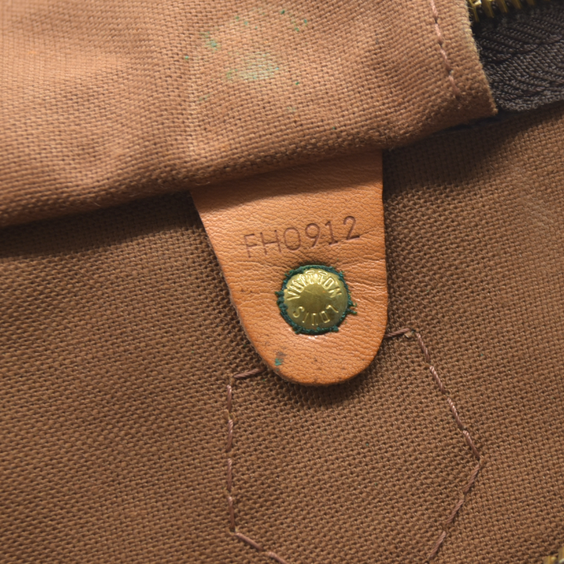 Louis Vuitton LV Hand Bag Speedy 35 Brown Monogram FH0912